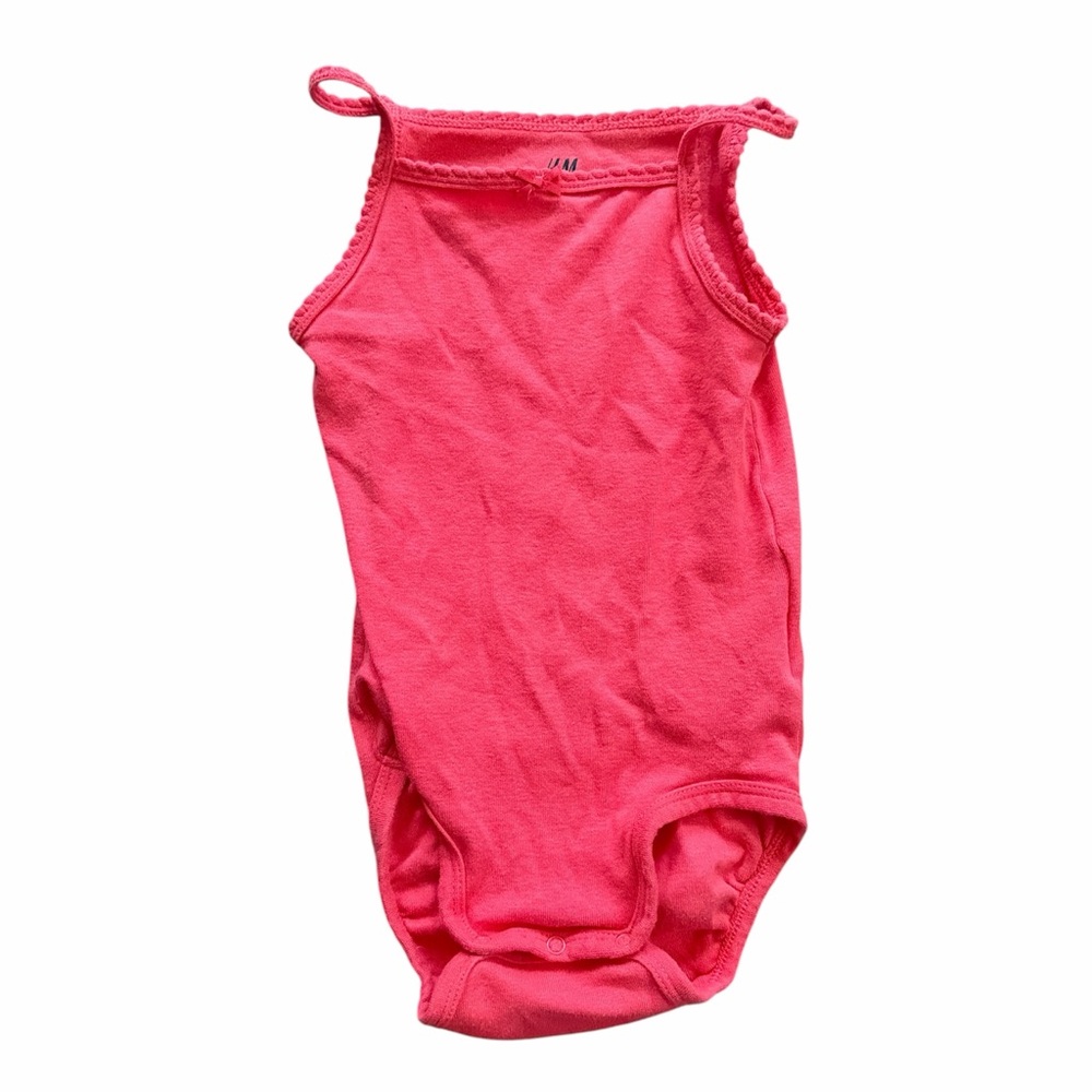 H&M Hot Pink Baby Bodysuit One-Piece